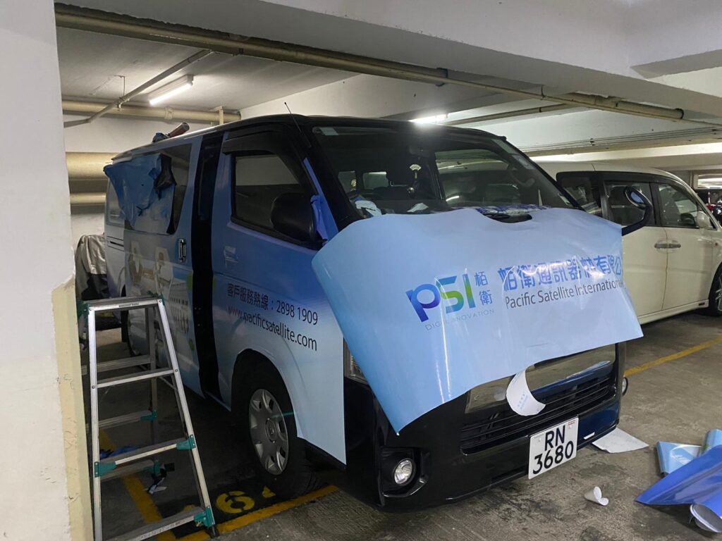 貨車車身裝裱廣告